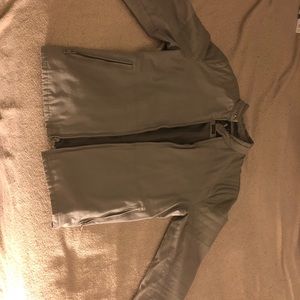 Grey Armani  Exchange biker jacket